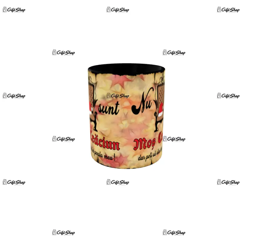 Nu sunt mos craciun, cana ceramica, 330ml, model cgs1715